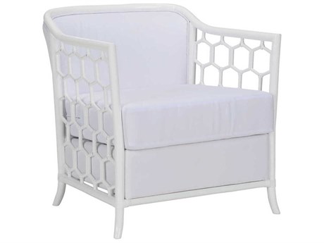 Wildwood Cefalu White Fabric Accent Chair