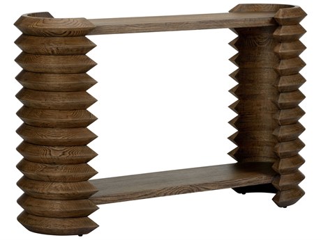 Wildwood Stax Oval Driftwood Console Table