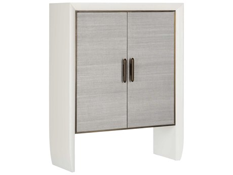 Wildwood Zep White Gray Solid Wood Accent Chest