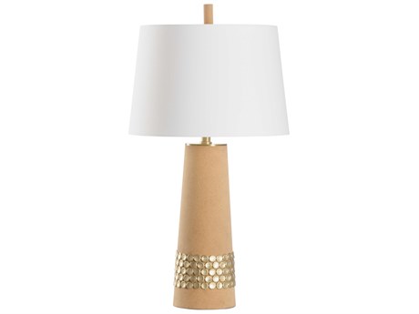 Wildwood Beaujolais Natural Off White Silkette Buffet Lamp