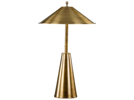 Wildwood Stamos Antique Brass Buffet Lamp