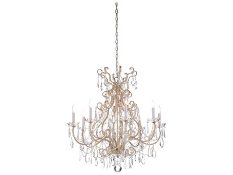 Wildwood Shannon 8-Light Antique Silver Chandelier