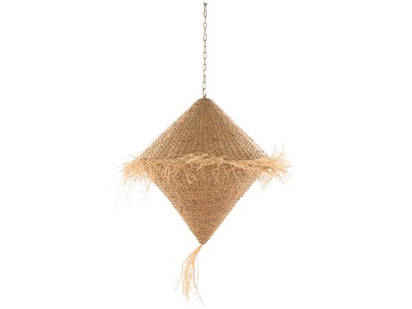 Wildwood Maya 1-Light Natural Brown Pendant