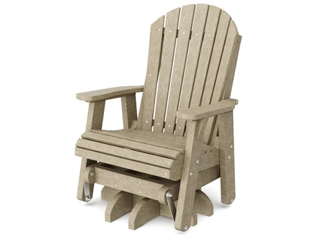 Wildridge Heritage Recycled Plastic Single Swivel Glider