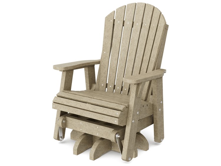 Wildridge Heritage Recycled Plastic Single Swivel Glider
