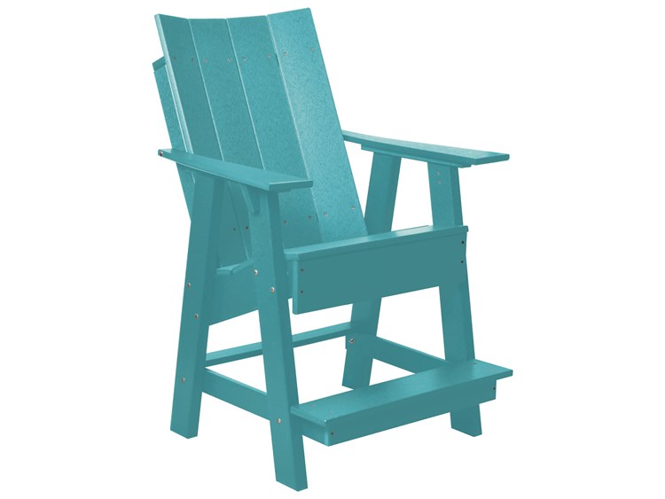 Wildridge Contemporary Recycled Plastic High Adirondack Chair
