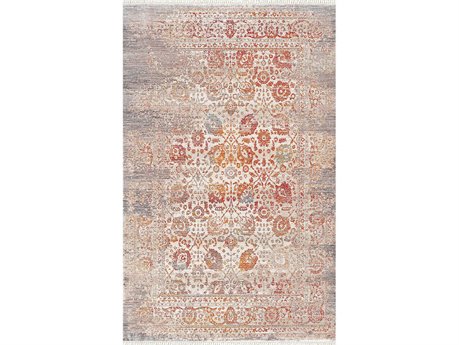 Whiteline Modern Living Barbara Bordered Area Rug