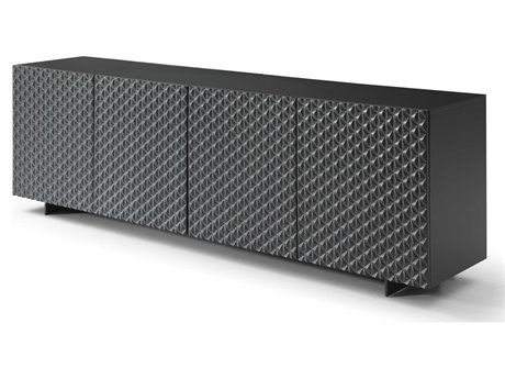 Whiteline Modern Living Harper 94" Dark Grey Sideboard
