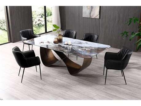 Whiteline Modern Living Tiffany Dining Room Set