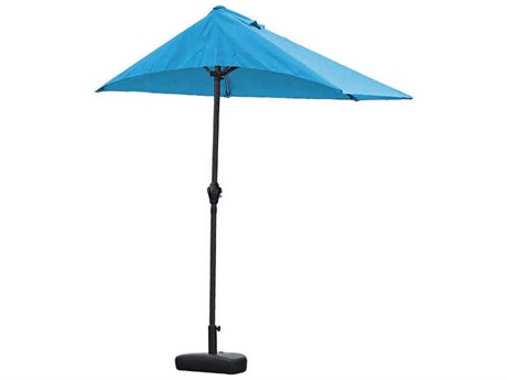 Whiteline Modern Living Outdoor Asher Blue Umbrella