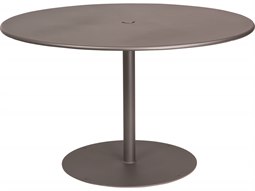 ADA 48'' Wide Round Dining Table with Umbrella Hole