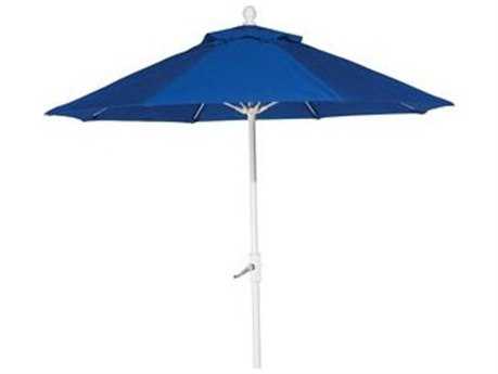 Woodard Fiberglass 7.5 Foot Octagonal Market Umbrella
