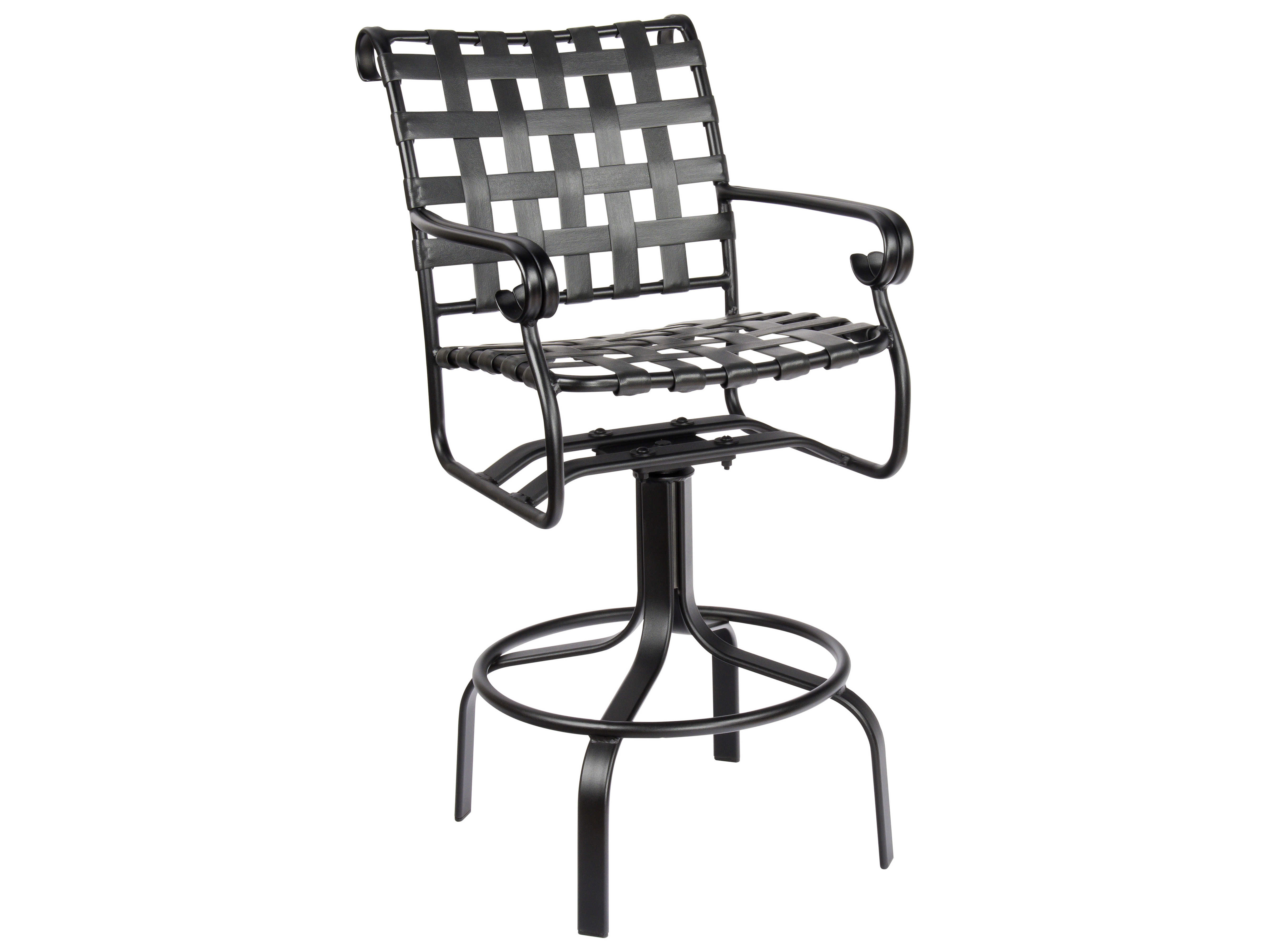 Woodard Ramsgate Aluminum Swivel Bar Stool | WR16M468