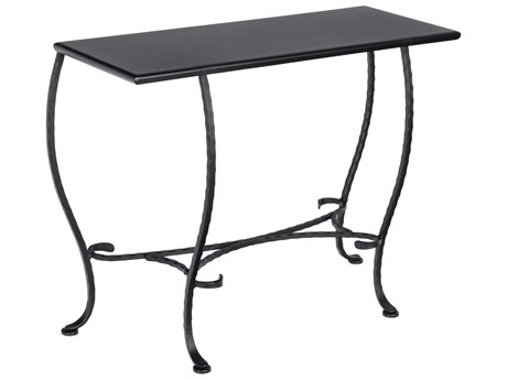 Woodard Wrought Iron 38''W x 16''D Rectangular Sofa Table