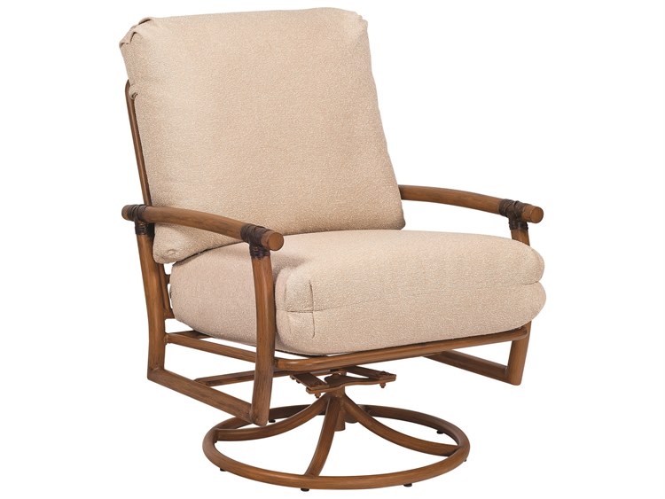 Woodard Glade Isle Swivel Rocking Lounge Chair Replacement Cushions
