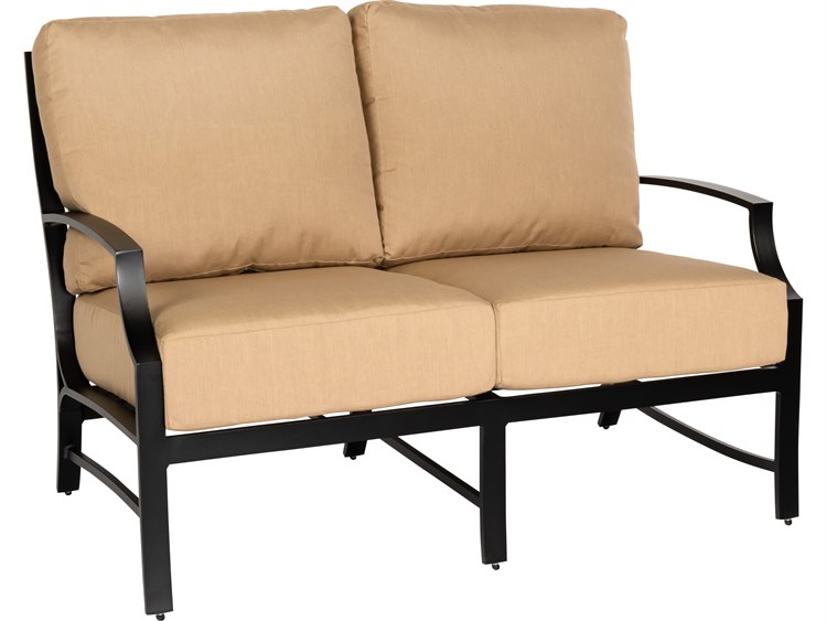 Woodard Seal Cove Aluminum Patio Loveseat