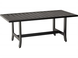 Woodard Seal Cove Aluminum 48''W x 24''D Rectangular Coffee Table