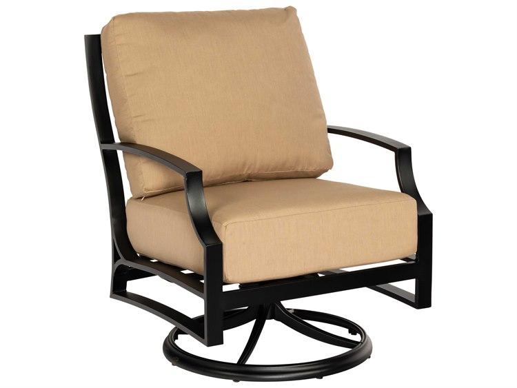 Woodard Seal Cove Aluminum Swivel Lounge Chair | WR1X0477