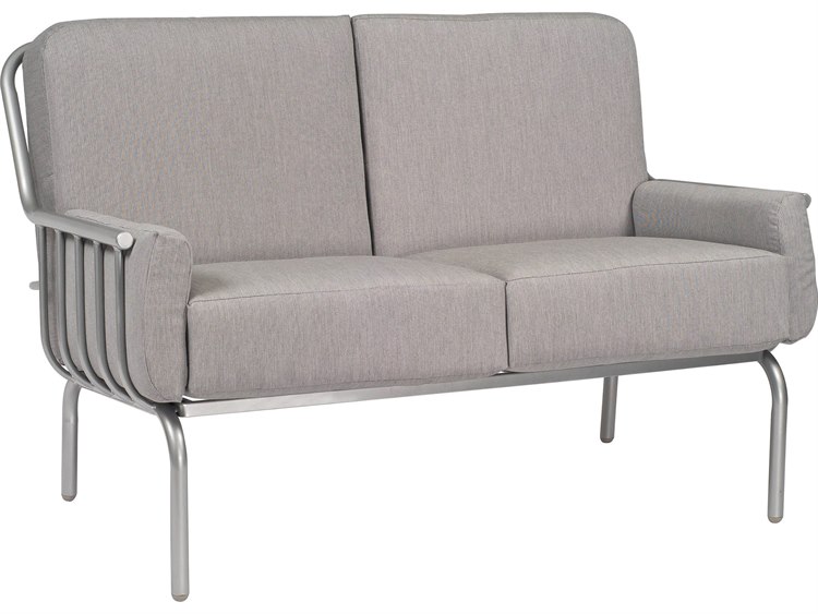 Woodard Uptown Wrought Iron Loveseat WR2H0019
