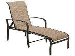 Woodard Fremont Sling Aluminum Adjustable Chaise Lounge