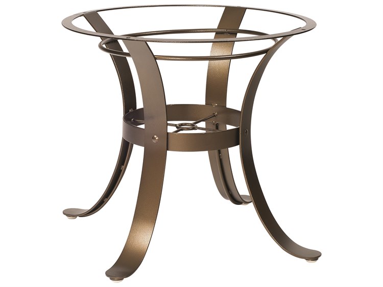 Woodard Cascade Wrought Iron Dining Table Base 2w4800
