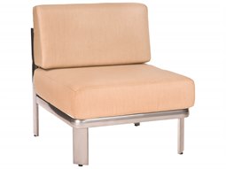 Woodard Metropolis Cushion Aluminum Modular Lounge Chair