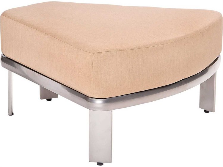 Woodard Metropolis Wedge Ottoman Replacement Cushions