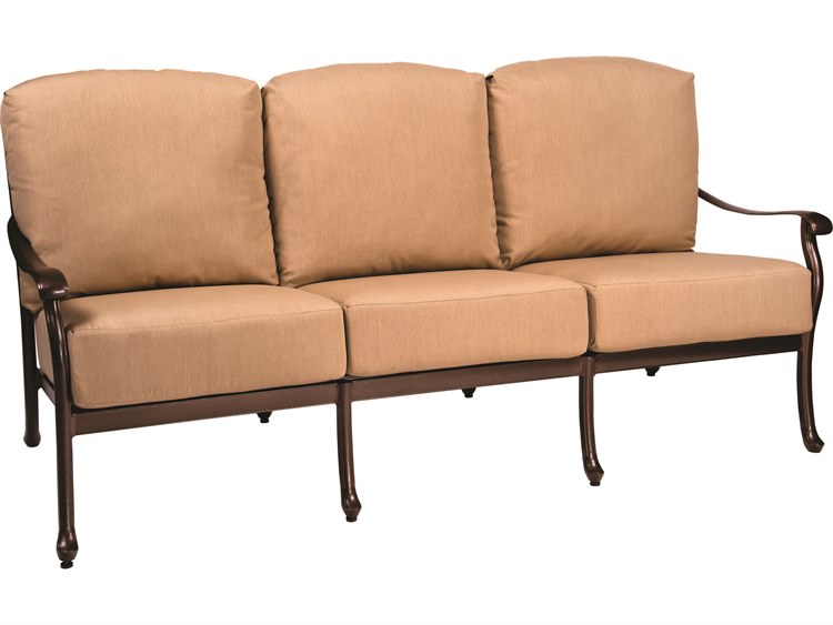 Woodard Casa Cast Aluminum Patio Sofa