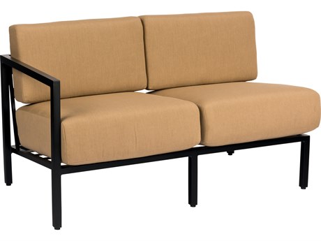 Woodard Salona Left Arm Loveseat Seat & Back Replacement Cushions