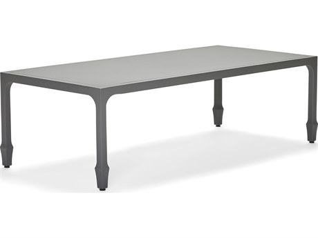 Woodard Alberti Cast Aluminum 58.25''W x 26.25''D Rectangular Coffee Table