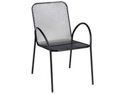 Meadowcraft Dogwood Wrought Iron Coil Spring Dining Chair | 7617400-02