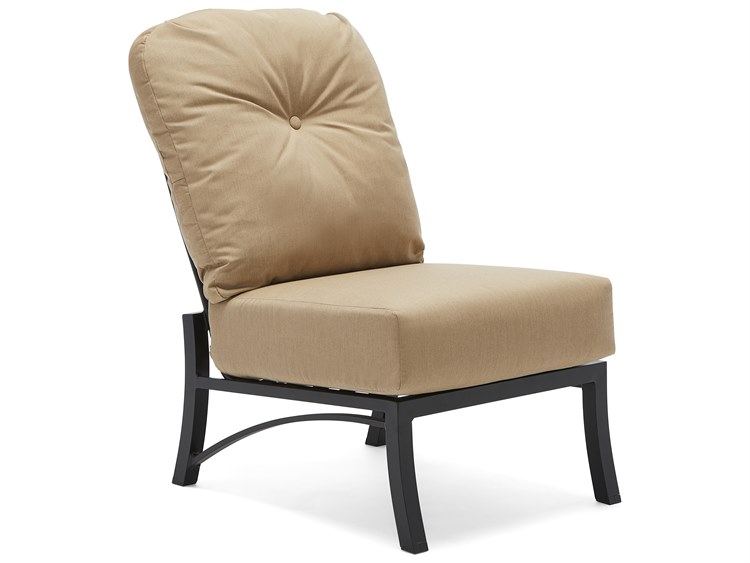 Woodard Cortland Cushion Aluminum Modular Outdoor Patio Lounge Chair
