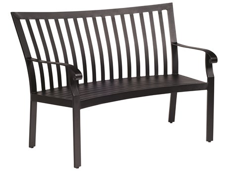 Woodard Cortland Crescent Bench Replacement Cushions