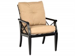 Woodard Andover Cushion Aluminum Dining Arm Chair
