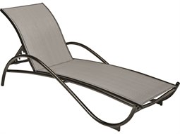 Woodard Tribeca Sling Aluminum Stackable Adjustable Chaise Lounge