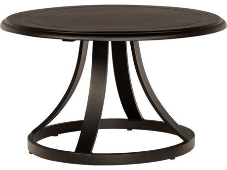 Woodard Solid Cast Aluminum 32'' Round Coffee Table