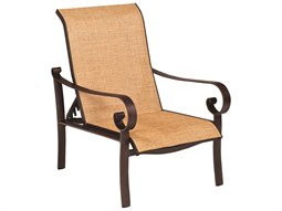 Woodard Belden Sling Aluminum Adjustable Lounge Chair