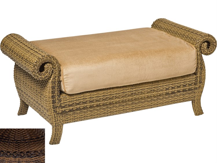 Woodard South Shore Ottoman and a Half Replacement Cushions