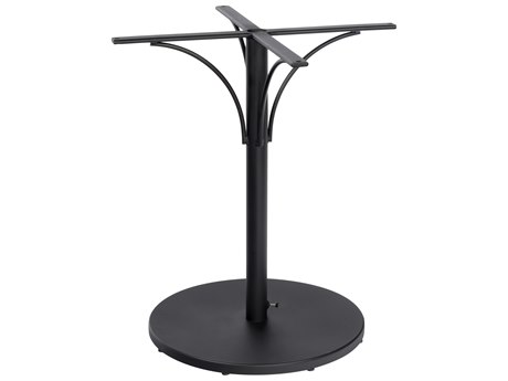 Woodard Aluminum Pedestal Counter Height Base with Weighted Umbrella Base
