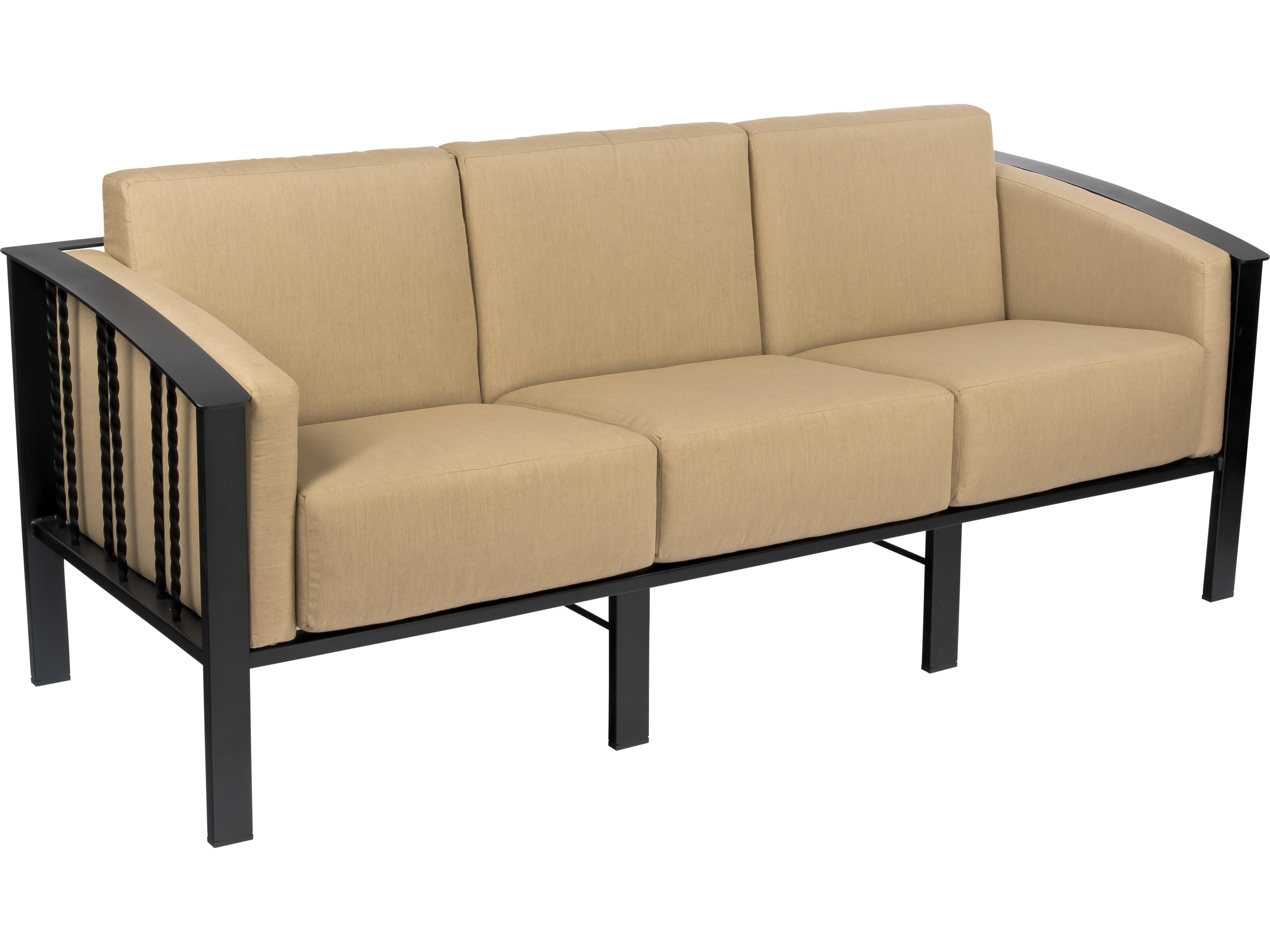 Woodard Comstock Wrought Iron Sofa Woodard Comstock Wrought Iron Sofa