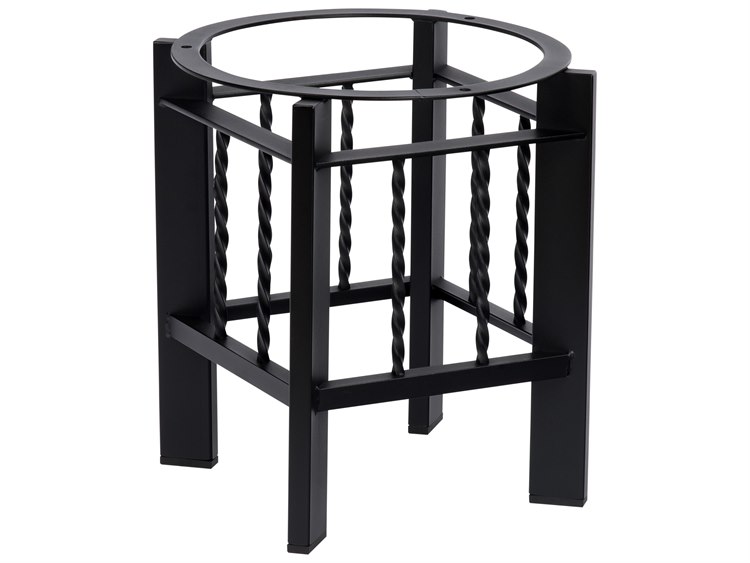 Woodard Comstock Wrought Iron End Table Base Woodard Comstock Wrought Iron End Table Base