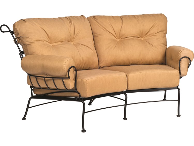 Woodard Terrace Crescent Loveseat Replacement Cushions