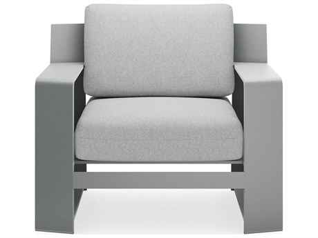 Woodard Gather Aluminum Cushion Lounge Chair