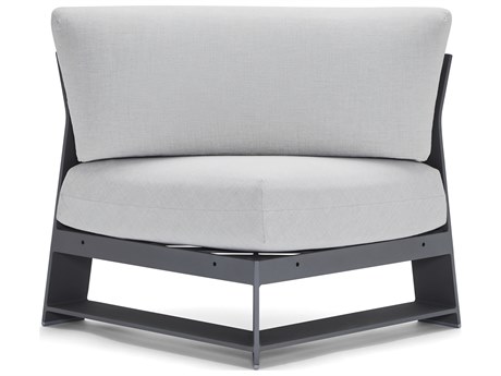 Woodard Gather Aluminum Corner Lounge Chair