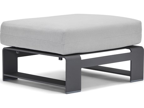 Woodard Gather Aluminum Ottoman