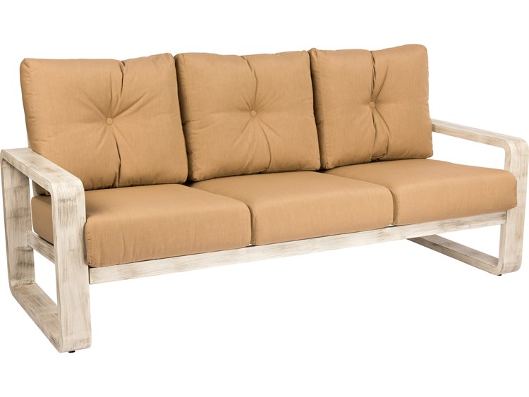 Woodard Vale Cushion Aluminum Sofa