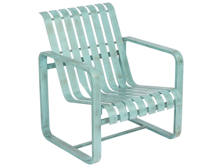Woodard Colfax Aluminum Lounge Chair with Cushion