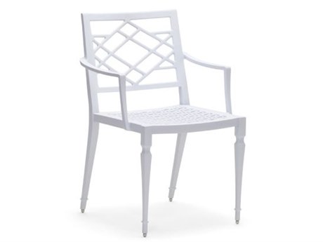 Woodard Alexa Hampton Tuoro Aluminum Dining Arm Chair