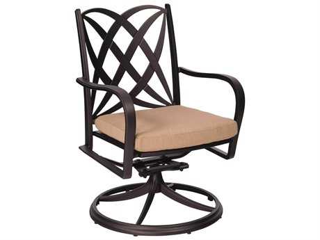 Woodard Apollo Swivel Rocker Dining Chair Replacement Cushions
