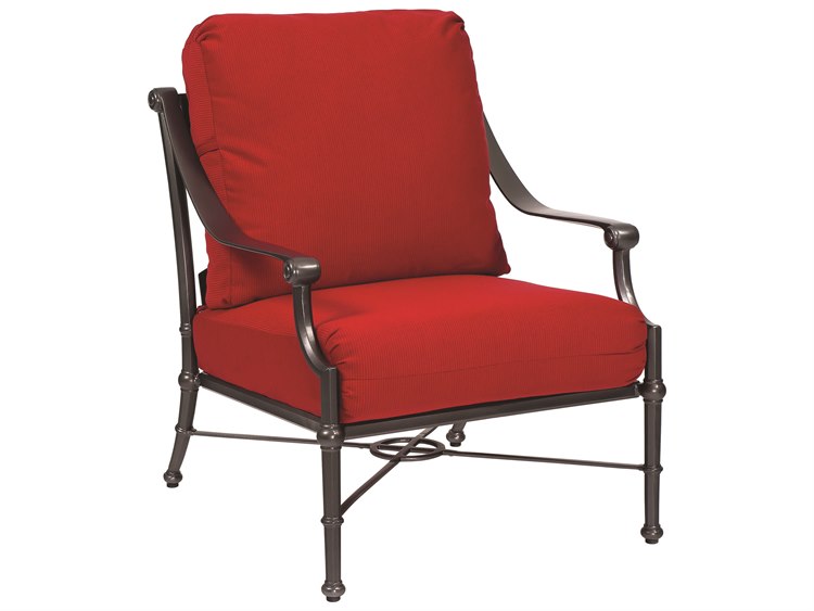Woodard Delphi Cushion Cast Aluminum Lounge Chair